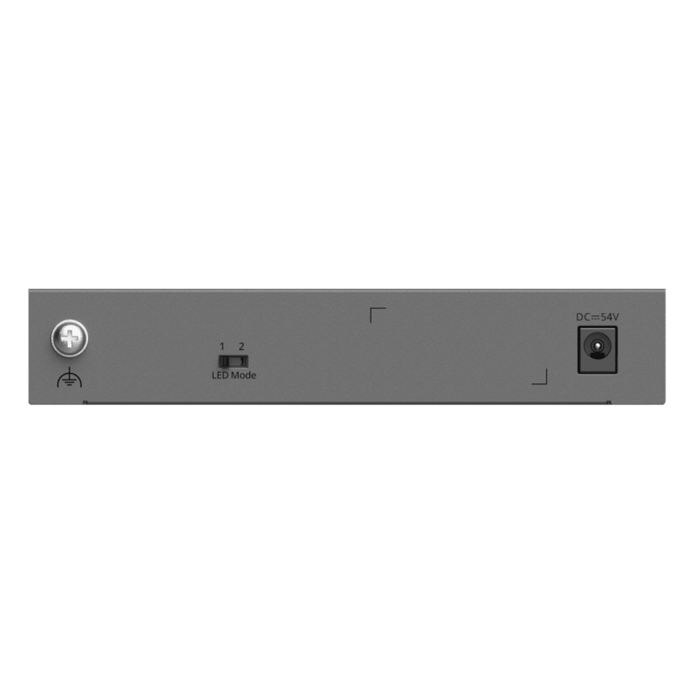 Switch Capa 2 Smart Cloud Managed / 7 Puertos Gigabit / 2 PoE++ 802.3bt + 2 PoE+ 802.3at / 1 Puerto SFP 1GE / Presupuesto PoE 120 W / Protección