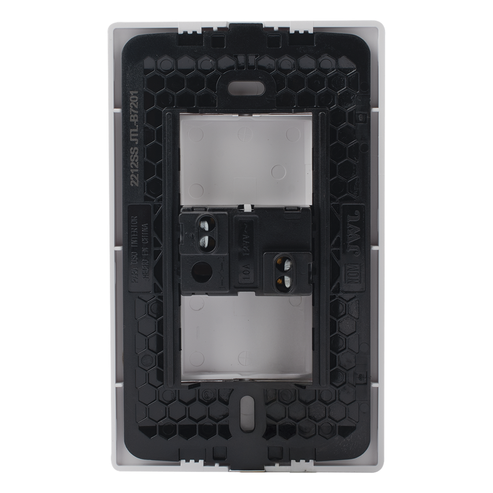 Apagador Sencillo de 127 V 10 A /Color Blanco.