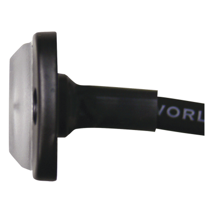 Luz Auxiliar de 12 LED, Rojo/Claro, Lente Transparente, SAE