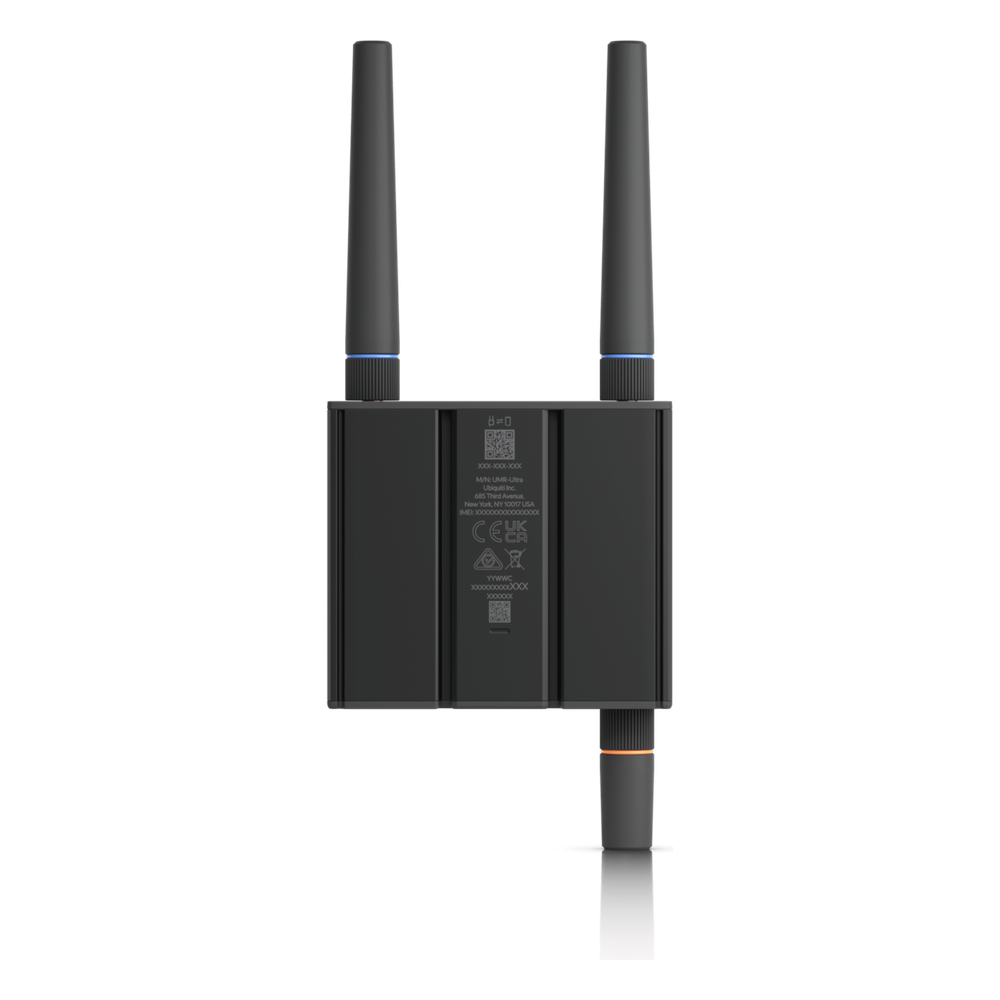 Router UniFi Ultra LTE con WiFi 4 / ranura para 1 tarjeta SIM / 2 Puertos RJ45 10/100Mbps / Alimentación por USB Type-C y ATX DC / Bandas LTE B2, B4