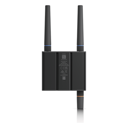 Router UniFi Ultra LTE con WiFi 4 / ranura para 1 tarjeta SIM / 2 Puertos RJ45 10/100Mbps / Alimentación por USB Type-C y ATX DC / Bandas LTE B2, B4