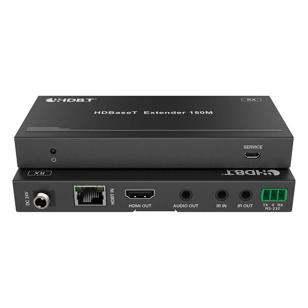 Splitter mas Extensor de Video | 1x2 | ProAV | HDBaseT™ | 120m en 4K@60Hz | 150m en 1080p@60Hz | Cat6/6a/7 | Gestión Avanzada EDID | Control IR y
