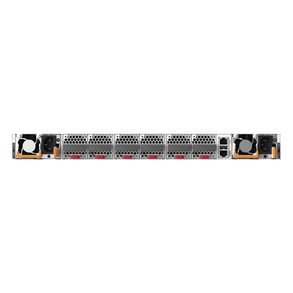 Switch Data Center 100GE / 48 Puertos DSFP 100GE + 8 QSFP-DD 400GE / 16.0 Tbps 5350 Mpps / RDMA RoCEv2 PFC ECN Lossless Ethernet / Capa 3 Spine-Leaf