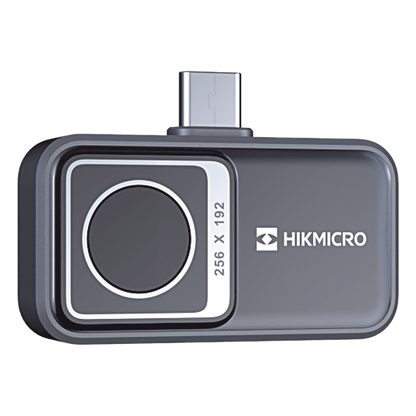 Mini2 V2 - Cámara Termográfica para Smartphone / Resolución IR 256 x 192 (49,152 píxeles) / SuperIR / Rango de -20°C a 400°C / Precisión ±2°C o ±2%