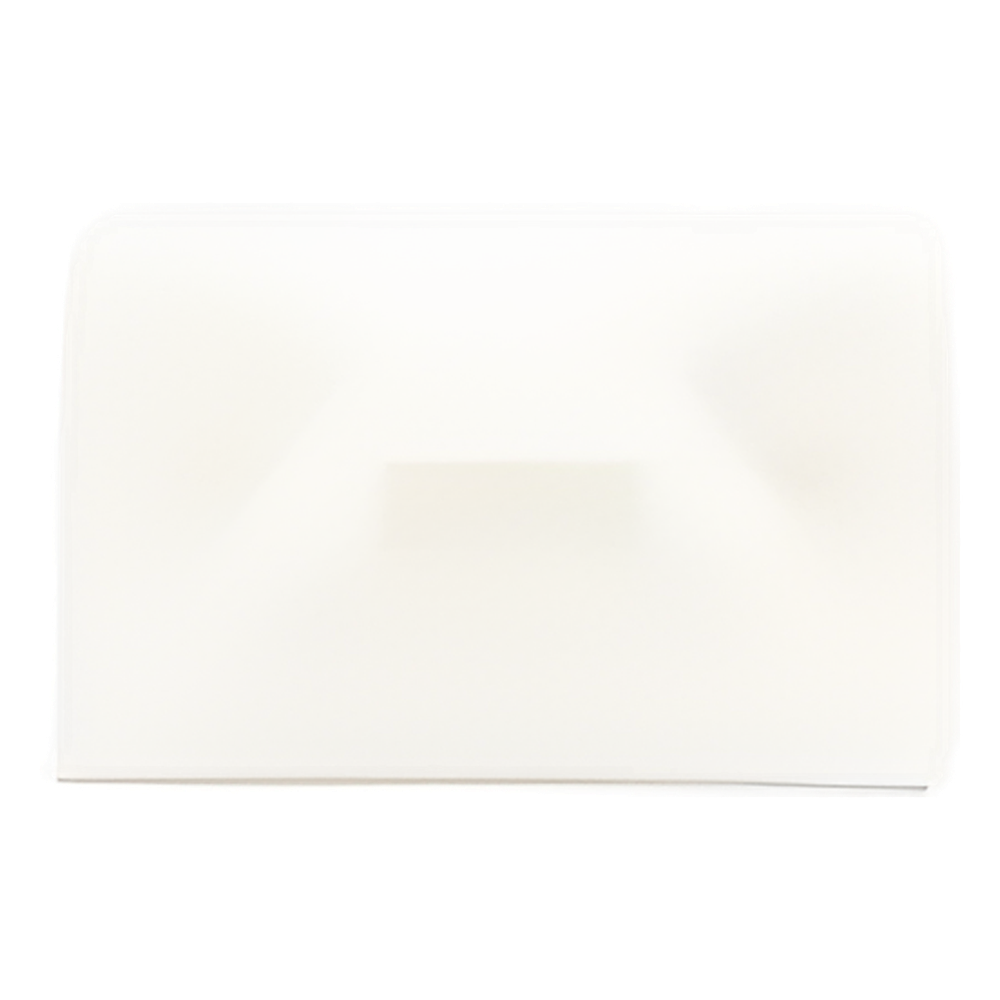Montaje-Sujetador Adhesivo STRONGHOLD de 4 Vías de 1" x 1" x 1/4", Color Natural, Nylon 6.6 Retardante de Llamas V-2, Paquete de 100pz