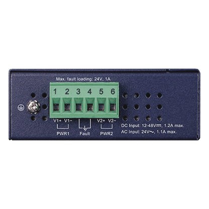 Switch Industrial No Administrable de 8 Puertos Gibabit 10/100/1000T, Diseñado para Montaje en Pared y Riel DIN