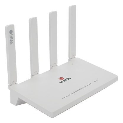 ONU GPON/EPON con Wi-Fi 6 AX1500 / 1 Puerto CATV / 4 Puertos Gigabit / Puerto PON SC/APC