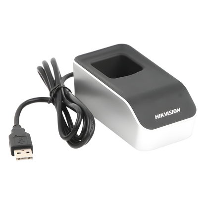 Enrolador USB de Huellas para Software Hikvision / iVMS-4200 / HikCentral / HikConnect Teams / Facilita el Alta de Huellas al Software / Conexión USB