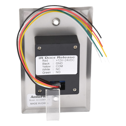 Botón de Salida sin Contacto con Control Remoto / Iluminación LED / Distancia de Detección Touch Ajustable