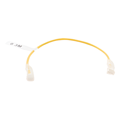 Cable de Parcheo Slim UTP Cat6 - 30 cm (11.81 Pulgadas) Amarillo Diámetro Reducido (28 AWG)