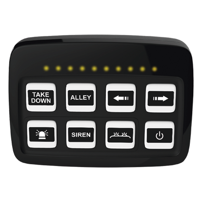 Controlador Universal de 8 interruptores, con Montaje Fijo y de Succión