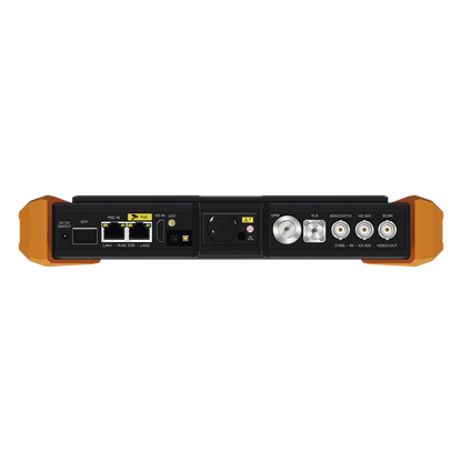 Tester Profesional Multifunción | Pantalla Táctil 7" | Láser Integrado | Cámara Integrada | Prueba IP/HD Coaxial | 4K/8K | H.265/H.265 | ONVIF | WiFi