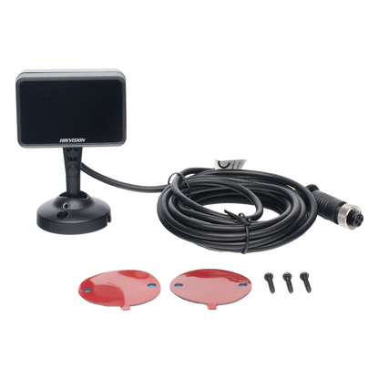 Cámara Móvil 720p / Lente 6 mm / Conector Aviación M12 / Micrófono Integrado / 3 m (9.8 ft) IR / DBA para Vehículo / Compatible con DVRs Móviles