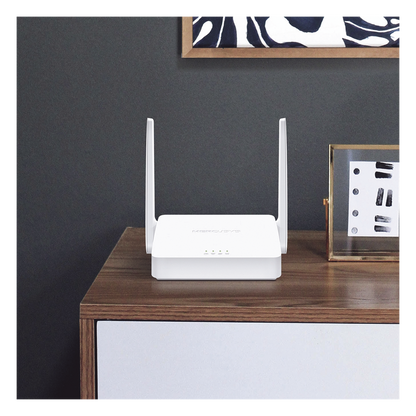 Router Inalámbrico N / 2.4 GHz de 300 Mbps / 1 Puerto WAN 10/100 Mbps / 2 Puertos LAN 10/100 Mbps / 2 antenas de 5 dBi / Compatible con IPV6 e IPTV