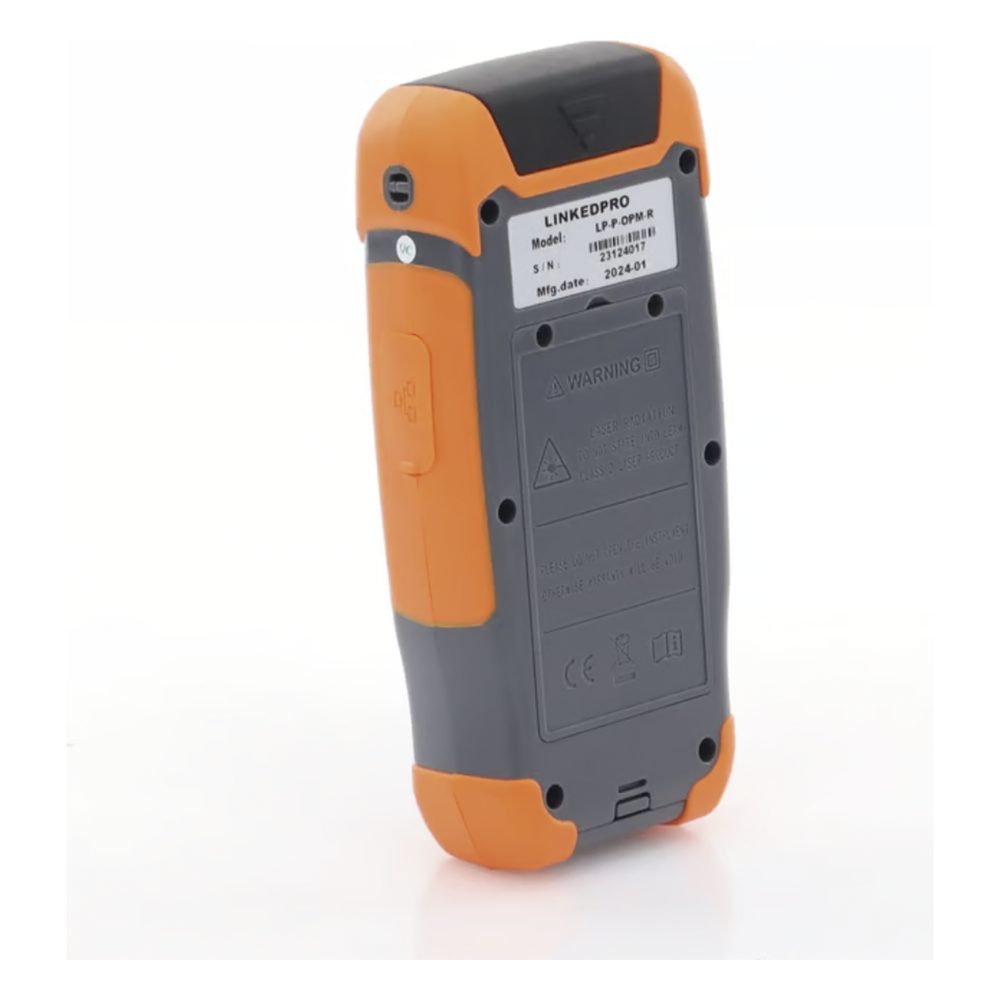 Medidor de Potencia Óptica (OPM) para Fibra Óptica en Redes FTTx / Soporta 3 Longitudes de Onda: 1310nm, 1490nm y 1550nm / Rango de Medición de -40 a