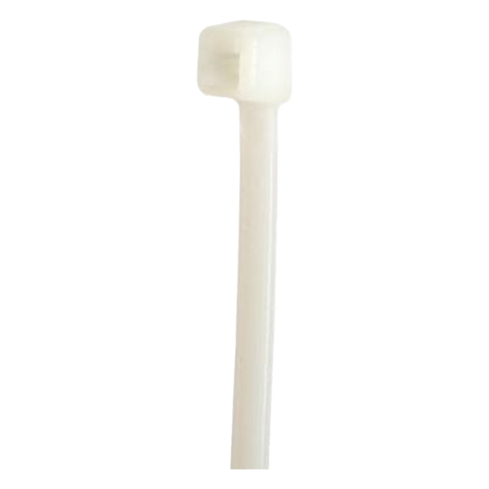 Cincho de Nylon 6.6 StrongHold™, 250mm largo x 4.8mm ancho, Color Natural, Plenum, Paquete de 100pz