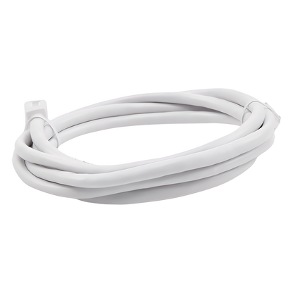 Patch Cord Cat6A 10G Blindado 2 Metros (6.56 Pies) Blanco