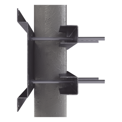Herraje para Fijación a Pared, Torre o Poste compatible con LP-FORTE-09U-R3.