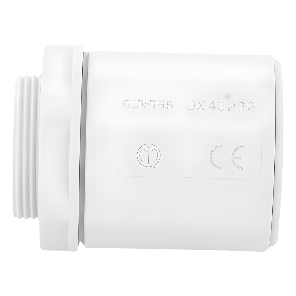 Conector de tubería rígida a caja (Racor), PVC Auto-extinguible, de 32 mm