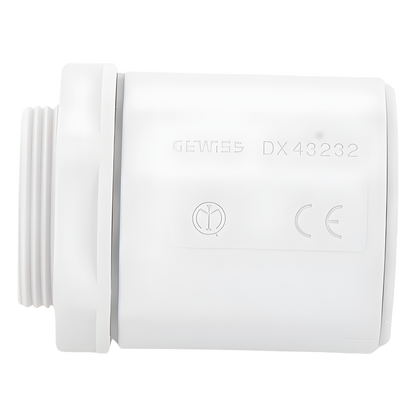 Conector de tubería rígida a caja (Racor), PVC Auto-extinguible, de 32 mm