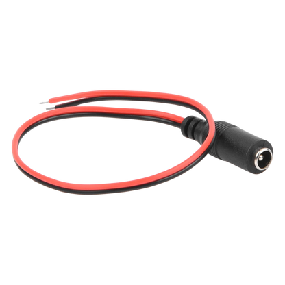 Cable con Conector Hembra, Alimentación para Vcc con Puntas Libres.