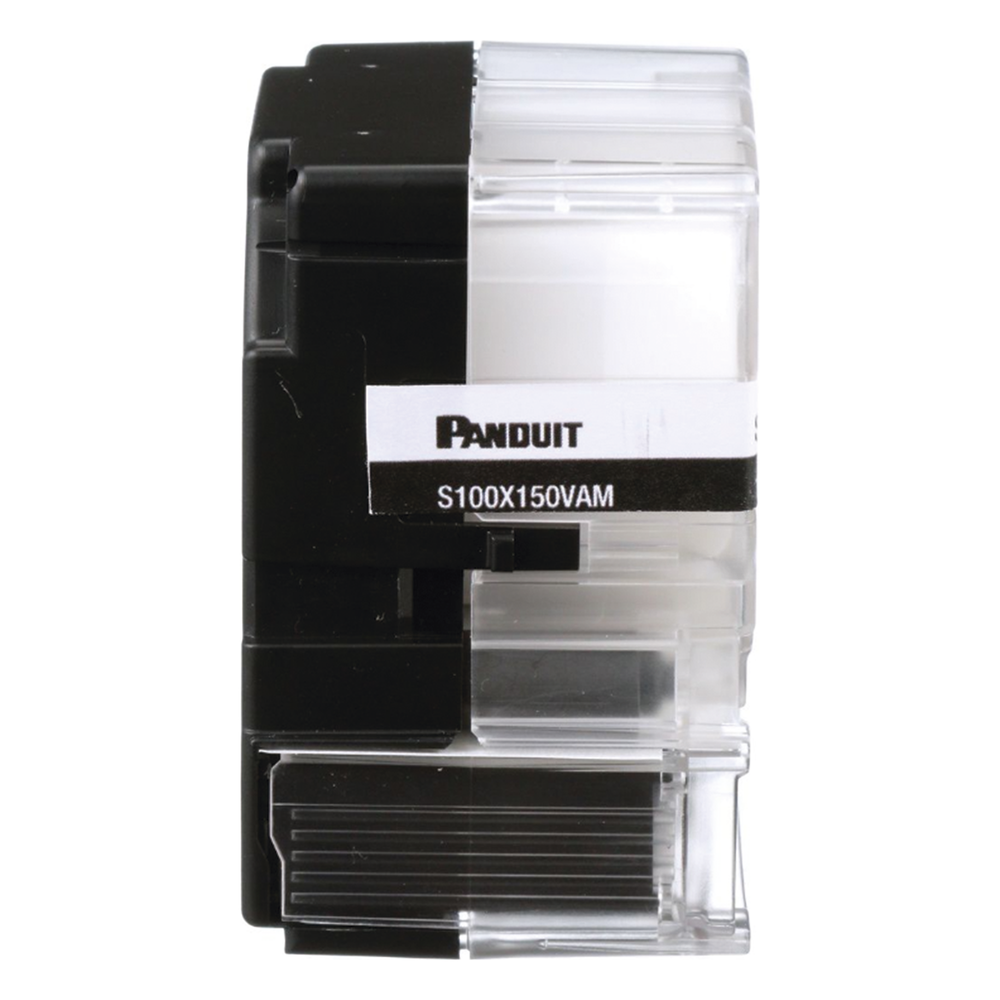 Casete de 125 Etiquetas Autolaminadas para Cables 8-4 AWG 1 x 2.25 Pulgadas (25.4 x 57.15 mm)