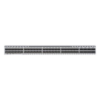 Switch Data Center / 48 Puertos SFP+ 1G/10G / 8 Puertos QSFP28 40G/100G / 2.56 Tbps / 1920 Mpps / M-LAG VSU VXLAN EVPN / RDMA RoCEv2 PFC ECN