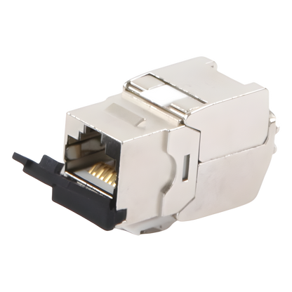 Módulo Jack STP Keystone Toolless (Sin Herramienta) CAT6A con Tapa