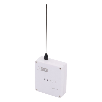 Receptor inalámbrico / 2500 metros de cobertura / 4 salidas de relevador tipo C