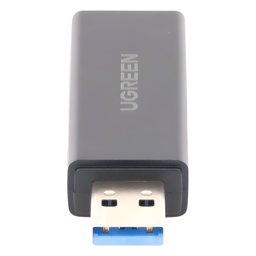 Lector de tarjetas SD portátil USB 3.0 de doble ranura / adaptador de tarjeta de memoria flash concentrador para TF SD Micro SD SDXC SDHC MMC RS-MMC