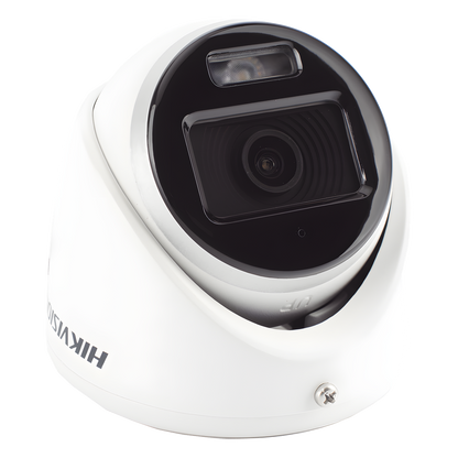 [Dual Light + ColorVu] Turret TURBOHD 2 Megapixel (1080p) / Lente 2.8 mm / 20 mts IR + 20 mts Luz Blanca / Gran Angular 105° / Exterior IP67