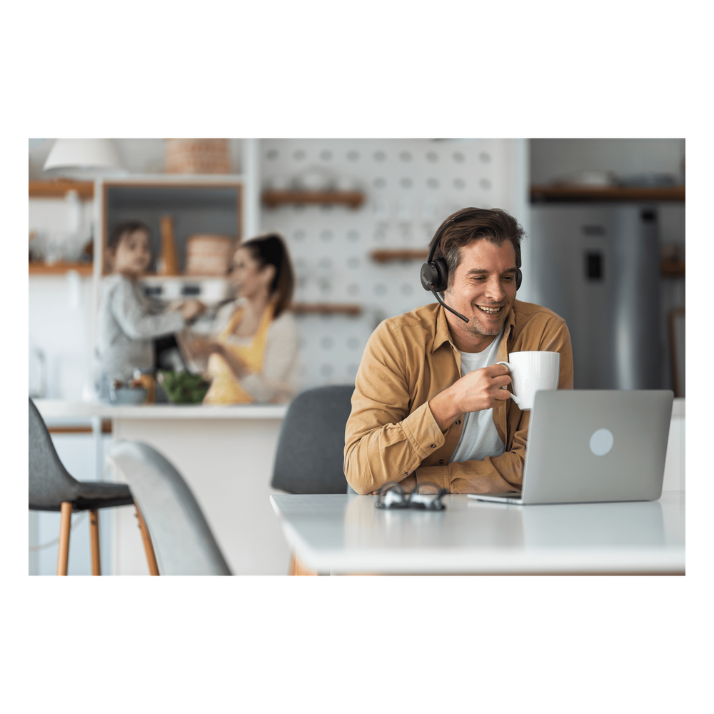 Auriculares mono Yealink BH70 edición UC / Bluetooth 5.3 con adaptador USB-C y USB-A / 35 horas de conversación / Cancelación de ruido con 3