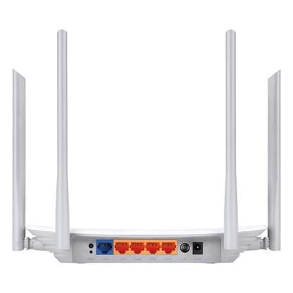 Router Inalámbrico WISP / Doble Banda AC1200 / AgiNet Config - AgiNet ACS / 4 Antenas Externas Omnidireccional / 4 Puertos LAN 10/100 Mbps / 1 Puerto