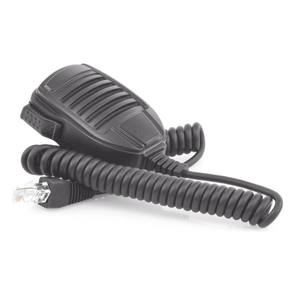 Micrófono de Mano PTT / Radio Móvil Hytera (HYT) MD760 / MD780 / MD786 / Conector Redondo 8 Pines / IP54 / Cable Reforzado con Kevlar / Prueba de