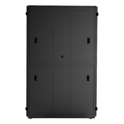 Gabinete FlexFusion™ XGL (Light) para Centros de Datos, 42 UR, 600 mm de Ancho, 1070 mm de Profundidad, Fabricado en Acero, Color Negro