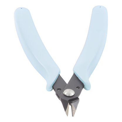 Pinza De Corte Micro de 5" (125 mm). Acero c/mango Ergonómico de PVC. Uso Electrónico. Corte al Ras.