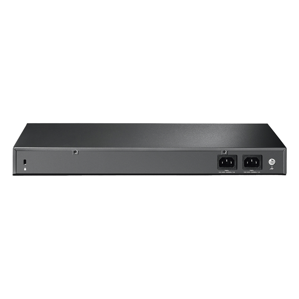 Switch de Fibra Óptica L2+ Omada / 24 puertos SFP 1GE / 4 Puertos Combinados SFP+/RJ45 Gigabit / 2 Puertos Consola RJ45|micro-SUB / Administración