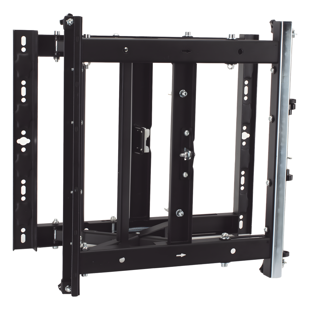 Soporte Estructural Modular para Pantallas | Altura Ajustable de 200 mm a 1600 mm | Ancho 600 mm | Profundidad 134 mm a 300 mm | Diseño Metálico|