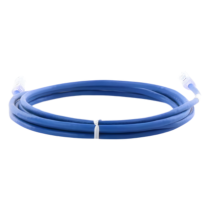 Cable de Parcheo UTP Categoría 6, con Plug Modular en Cada Extremo - 3 Metros (9.84 Pies) - Azul