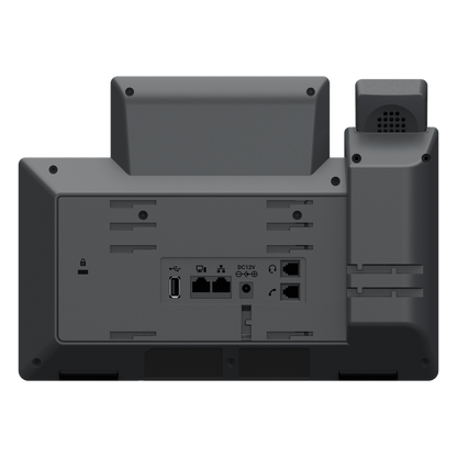Teléfono IP profesional de 12 líneas / 24 teclas de extensión programables / WI-FI 6 / PoE integrado / pantalla LCD 4.3 pulgadas / seguridad de nivel