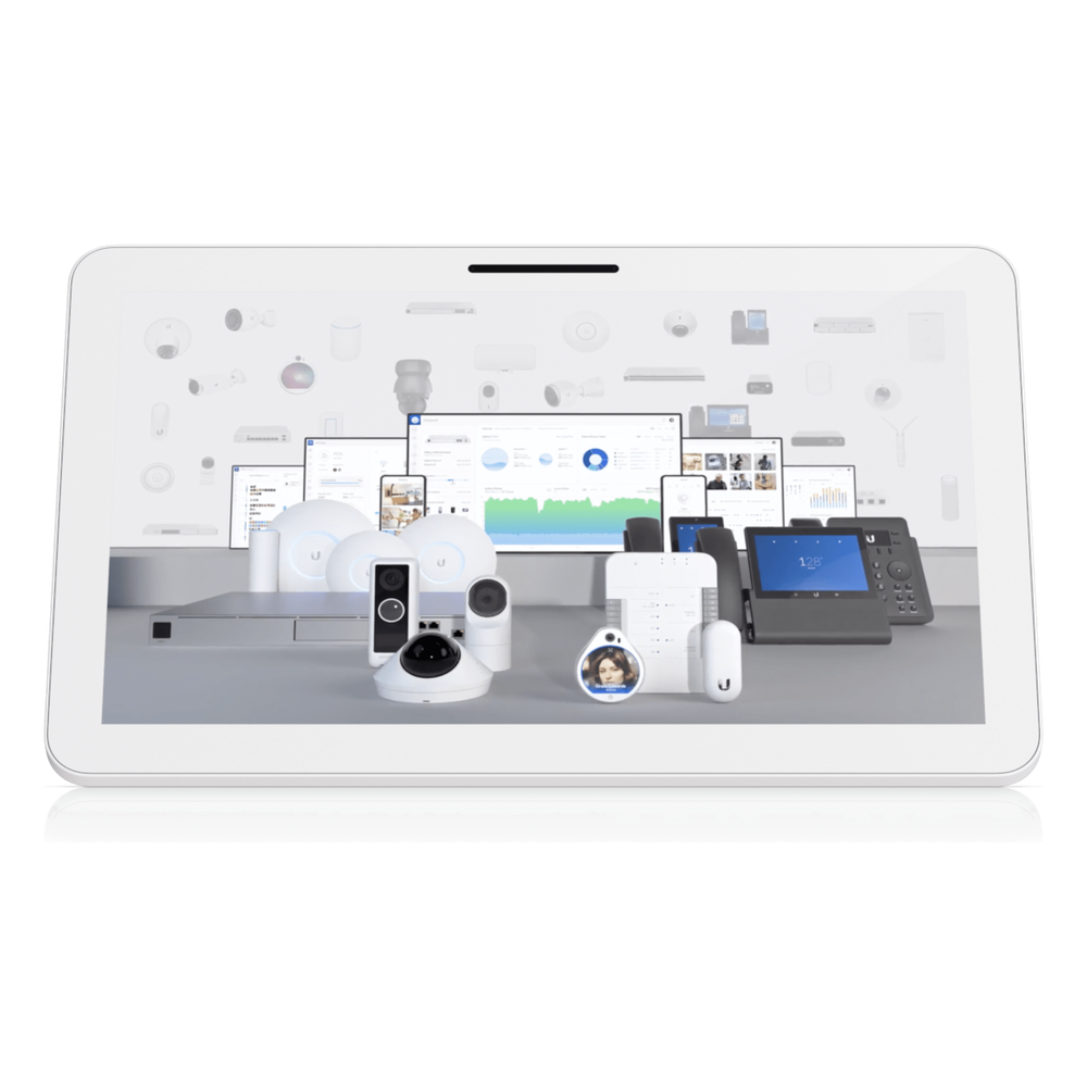 UniFi Connect UC-Display – Pantalla Interactiva de 21.5 pulgadas FHD para Digital Signage Centralizado, con Multi-Touch Capacitivo, PoE++, Procesador