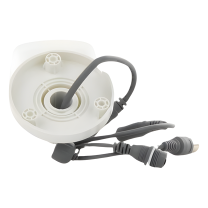 [ColorVu] Bala TURBOHD 2 Megapixel (1080p) / Imagen a Color 24/7 / Lente 2.8 mm / Luz Blanca 20 mts / IP66 / Policarbonato / Microfono Integrado