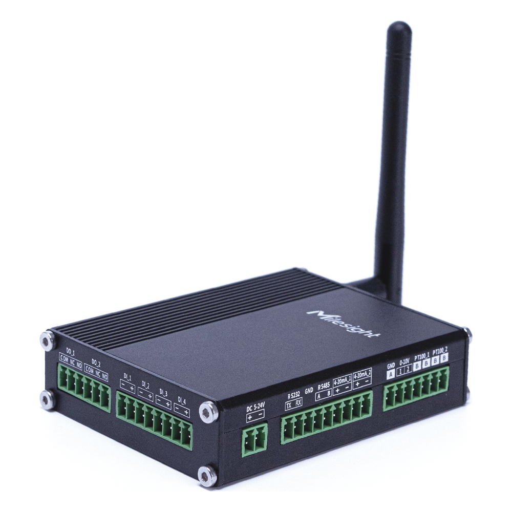 Controlador IoT Multifunción / Automatización Industrial y Monitoreo Remoto / Comunicación LoRaWAN / 2 Entradas RTD / 16 Comandos IF-THEN