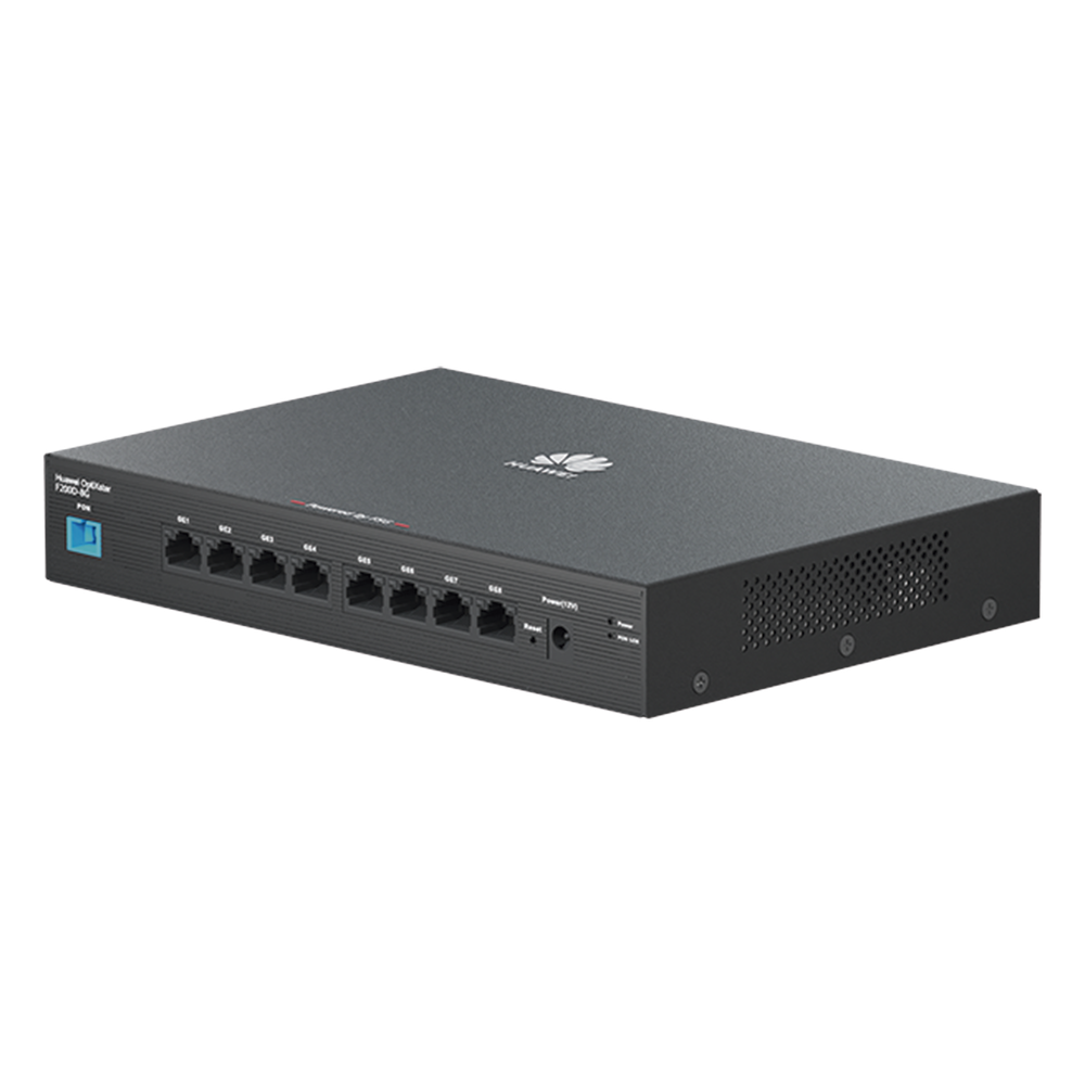 HUAWEI MiniFTTO - ONU Gigabit / 8 puertos 10/100/1000Mbps + 1 PON (SC/UPC)/ Downstream 2.488 Gbps / Upstream 1.244 Gbps / modo puente