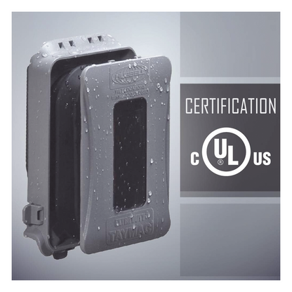 Cubierta Impermeable/ 1 Unidad/ Horizontal-Vertical/ Servicio Pesado/ Expandible/ Color Gris.