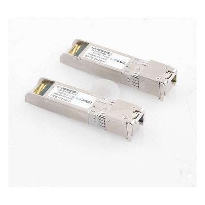 Transceptores Ópticos Bidireccionales SFP+ (Mini-Gbic) / Monomodo 1490 & 1550 nm / 10 Gbps / 10GBASE-BX / Conector LC/UPC Simplex / DDM / Hasta 80 km