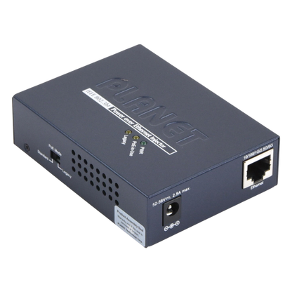 Inyector PoE 802.3af/at/bt , Hasta 95 Watts, Puerto Gigabit con Fuente Externa