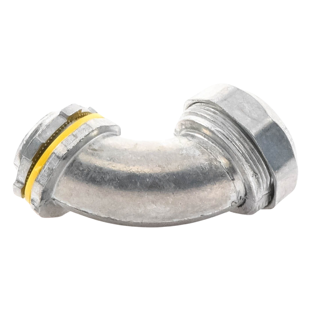 Conector Curvo para tubo tipo Liquidtight de 3/4" (19 mm). Compatible con ANC-COT34.