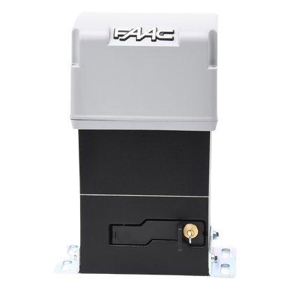 Operador FAAC 844 C de Uso Intensivo Para Puertas Corredizas de 1800 Kg y Hasta 40 Metros / Voltaje de Operación 220V