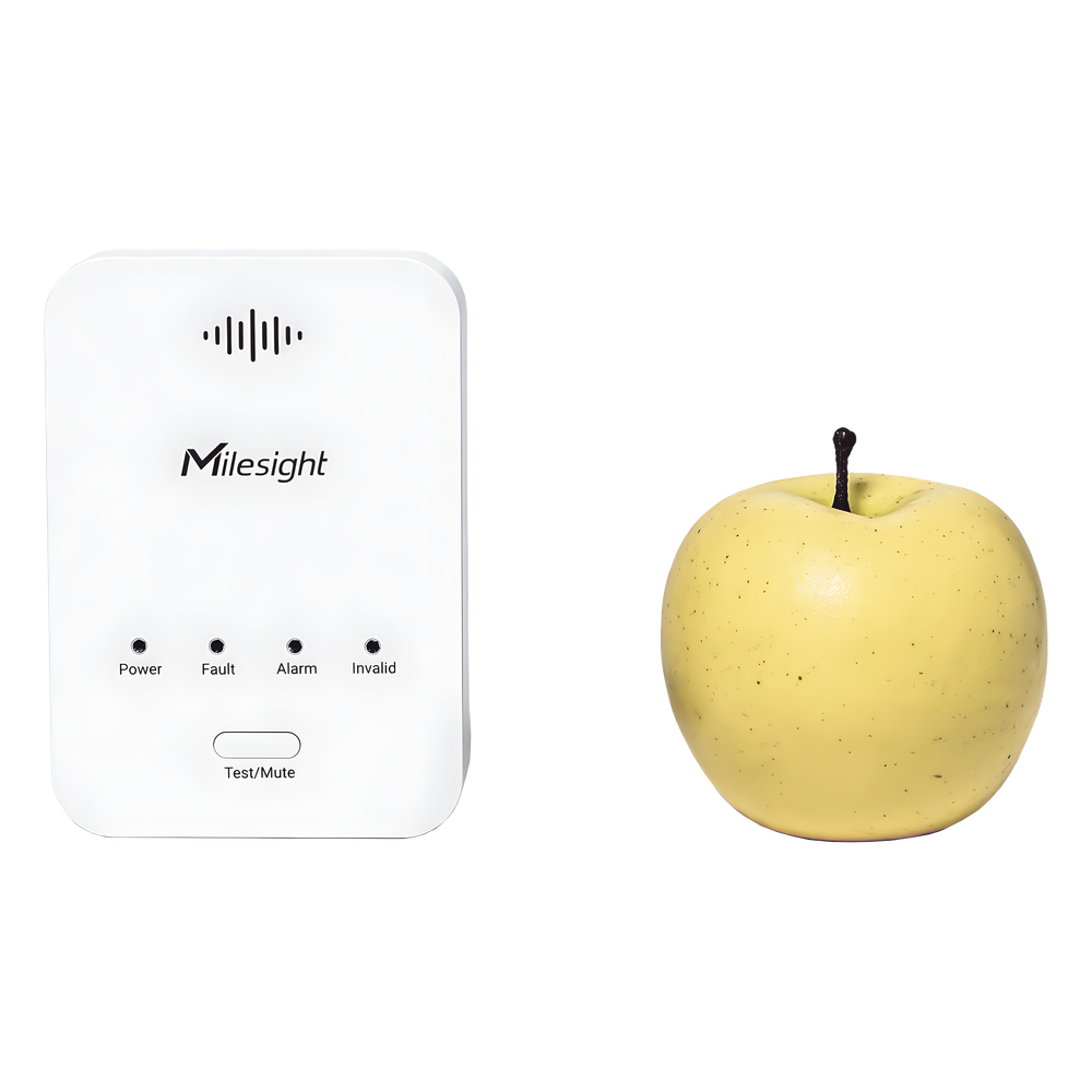 Sensor Detector de Fugas de Gas LoRaWAN / Alarma 85 dB / Salida de Relé y Válvula Solenoide / 800 Registros